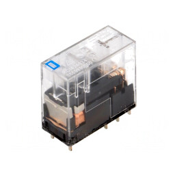 Releu Electromagnetic DPDT 24VDC 8A | Electronic-mag.ro | Componente Electronice