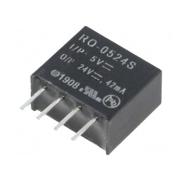 Convertor DC/DC 1W 5V la 24V SIP4 | Electronic-mag.ro | Componente Electronice