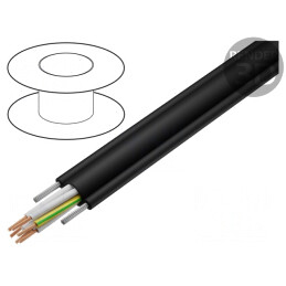 Cablu LIFTTEC® FYMYTW 8G1,5mm2 Neecranat 300V/500V Cu Litat