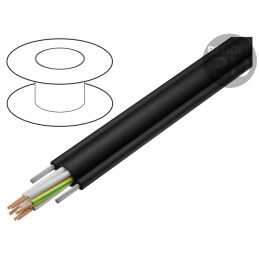 Cablu LIFTTEC® FYMYTW 8G1,5mm2 Neecranat 300V/500V Cu Litat | Electronic-mag.ro | Componente Electronice