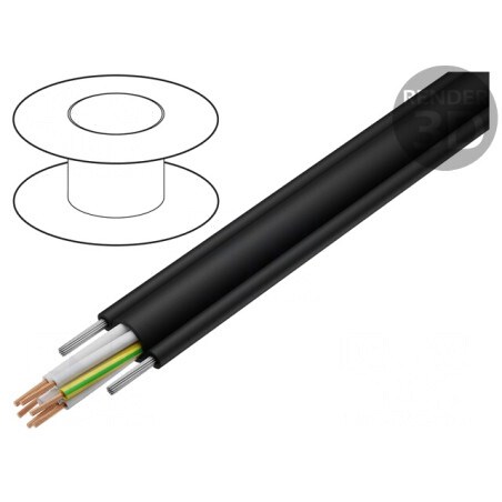 Cablu LIFTTEC® FYMYTW 8G1,5mm2 Neecranat 300V/500V Cu Litat | Electronic-mag.ro | Componente Electronice