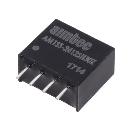 Convertor DC/DC 1W 21.6-26.4V la 12V 83mA | Electronic-mag.ro | Componente Electronice
