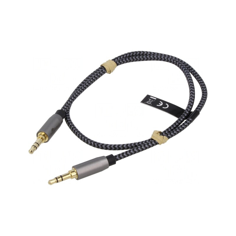 Cablu Audio Jack 3.5mm 2m Aurit | Electronic-mag.ro | Componente Electronice