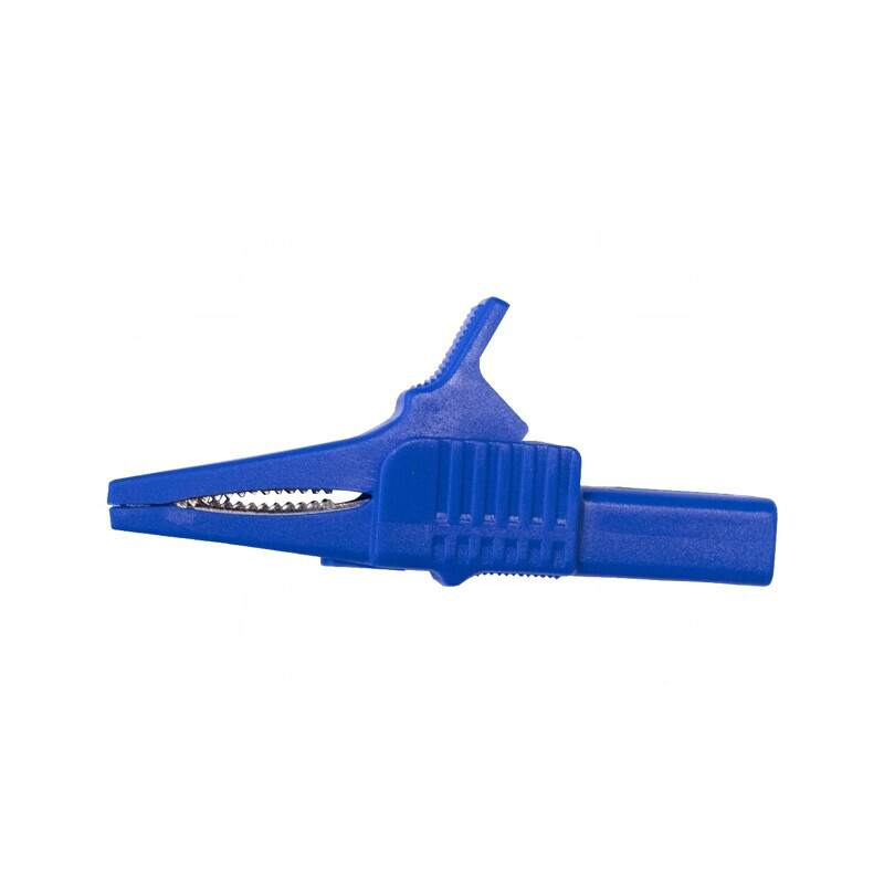 Bornă crocodil 30A 1kV albastră 19mm | Electronic-mag.ro | Componente Electronice Bornă crocodil 30A 1kV albastră 19mm | Electronic-mag.ro | Componente Electronice