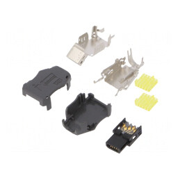 Conector IX Industrial Mufă Mamă 10 PIN Aurit | Electronic-mag.ro | Componente Electronice