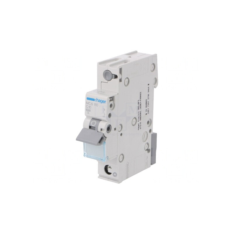 Întrerupător Supracurent 10A 1P 6kA 230/400V | Electronic-mag.ro | Componente Electronice