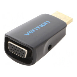 Convertor HDMI Negru 1.4 | Electronic-mag.ro | Componente Electronice