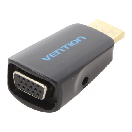Convertor HDMI Negru 1.4 | Electronic-mag.ro | Componente Electronice