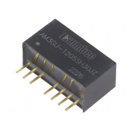 Convertor DC/DC 3W 4,5-36V la 5V 600mA SIP8 | Electronic-mag.ro | Componente Electronice
