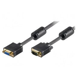 Cablu VGA 2m Negru