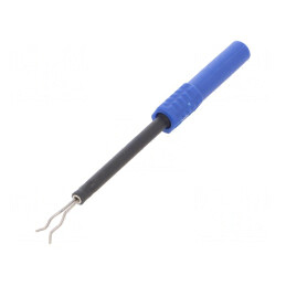 Terminal de măsurare albastru 4mm 3mΩ | Electronic-mag.ro | Componente Electronice