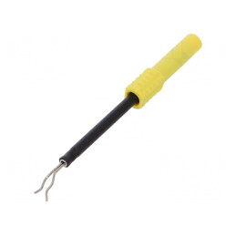 Terminal de Măsurare Galben 4mm 3mΩ | Electronic-mag.ro | Componente Electronice