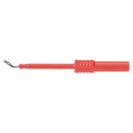 Terminal de măsurare 1A roșie 4mm 3mΩ | Electronic-mag.ro | Componente Electronice