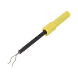Terminal de măsurare galben 4mm 3mΩ | Electronic-mag.ro | Componente Electronice