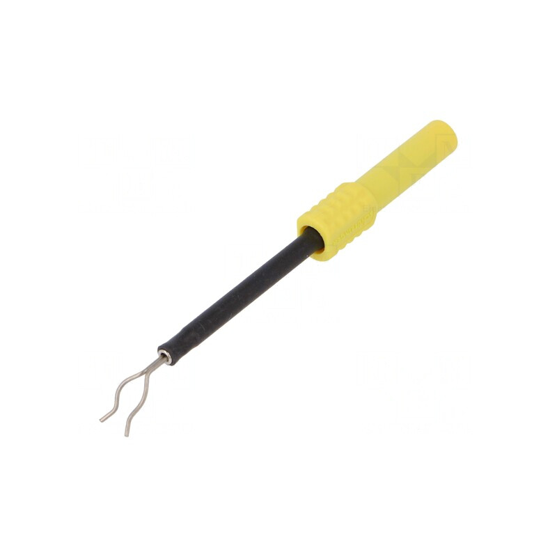 Terminal de măsurare galben 4mm 3mΩ | Electronic-mag.ro | Componente Electronice