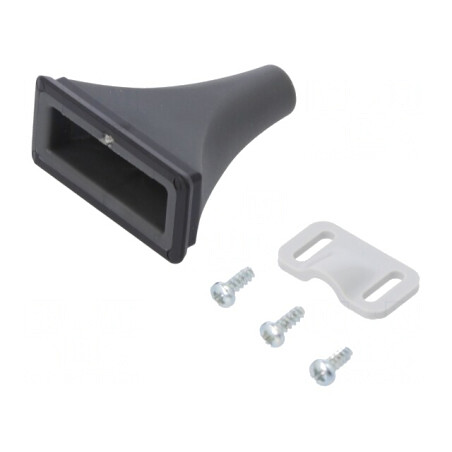Manşon HM-1552C negru | Electronic-mag.ro | Componente Electronice