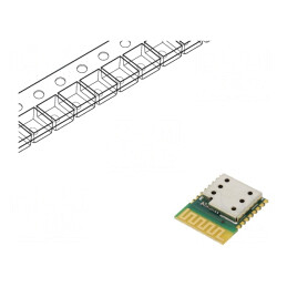 Modul Bluetooth Low Energy 4.1 SMD 12x15x2.5mm | Electronic-mag.ro | Componente Electronice