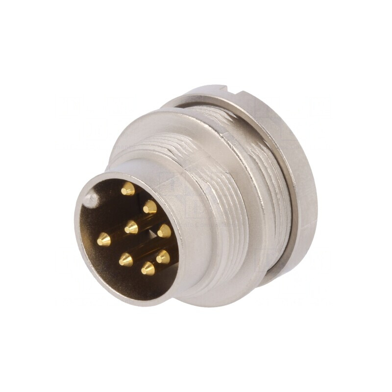 Conector M16 Tată Lipire 8-PIN IP68 5A 60V | Electronic-mag.ro | Componente Electronice Conector M16 Tată Lipire 8-PIN IP68 5A 60V | Electronic-mag.ro | Componente Electronice