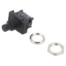 Comutator Apăsare SPST-NC 6A 250V IP40 | Electronic-mag.ro | Componente Electronice