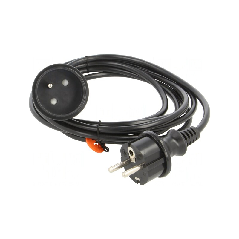 Prelungitor alimentare 3m 10A negru 3x1mm2 | Electronic-mag.ro | Componente Electronice Prelungitor alimentare 3m 10A negru 3x1mm2 | Electronic-mag.ro | Componente Electronice
