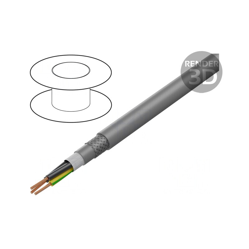 Cablu de Control ÖLFLEX FD CLASSIC 810 CP 3x1.5mm² | Electronic-mag.ro | Componente Electronice