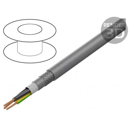 Cablu de Control ÖLFLEX FD CLASSIC 810 CP 3x1.5mm² | Electronic-mag.ro | Componente Electronice