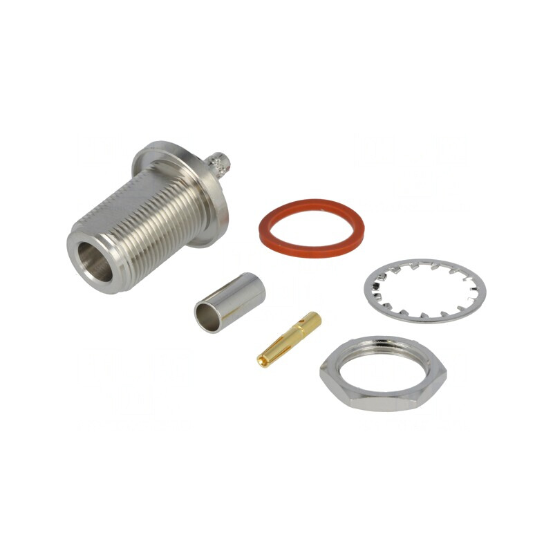 Soclu N mamă drept 50Ω pentru panou PTFE | Electronic-mag.ro | Componente Electronice Soclu N mamă drept 50Ω pentru panou PTFE | Electronic-mag.ro | Componente Electronice