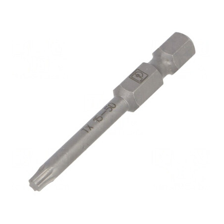 Capăt Șurubelniță Torx TX15 50mm | Electronic-mag.ro | Componente Electronice