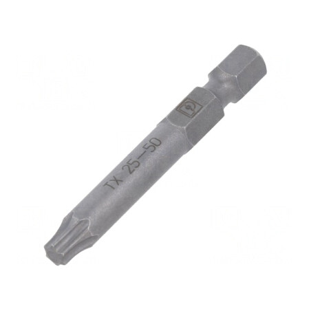 Capăt Șurubelniță Torx TX25 50mm | Electronic-mag.ro | Componente Electronice
