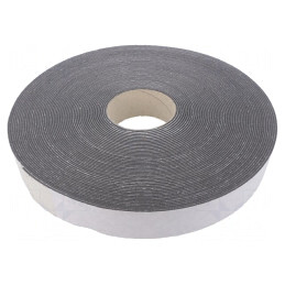 Bandă de Etanșare Gri 40mm x 30m Spumă PE | Electronic-mag.ro | Componente Electronice