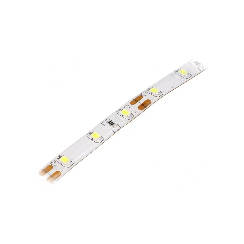 Bandă LED alb rece 12V IP54 12W/m | Electronic-mag.ro | Componente Electronice