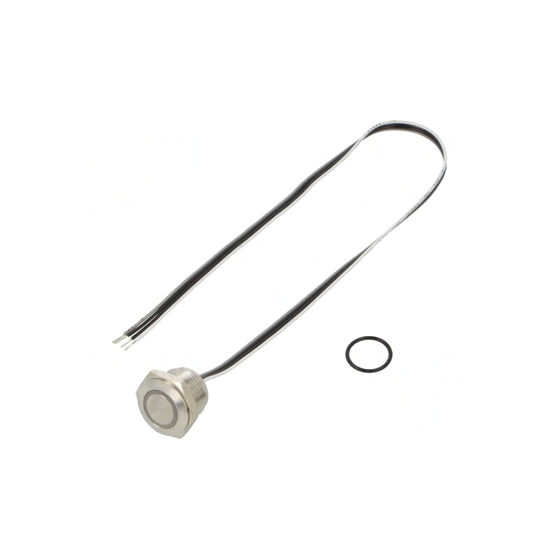 Comutator Anti-Vandalism SPST-NO 50mA 24VDC IP65 Roșu | Electronic-mag.ro | Componente Electronice