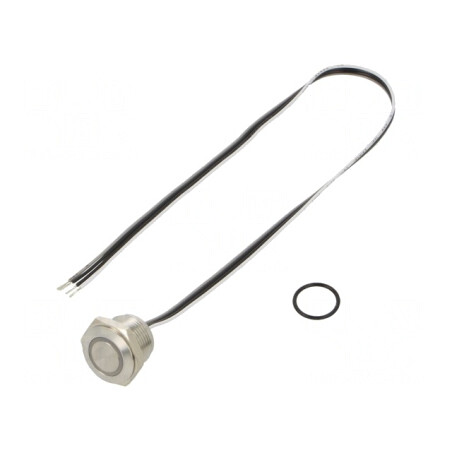 Comutator Anti-Vandalism SPST-NO 50mA 24VDC IP65 Roșu | Electronic-mag.ro | Componente Electronice