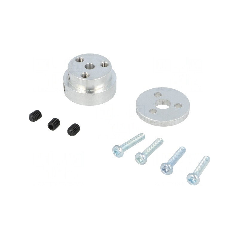 Kit Fixare Roată: Adaptor și Șuruburi Montare Crestată | Electronic-mag.ro | Componente Electronice