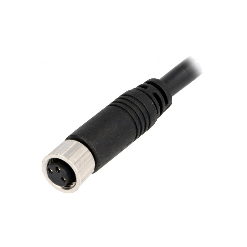 Conector M8 1m Mamă 3 PIN Drept cu Mufă și Cabluri | Electronic-mag.ro | Componente Electronice