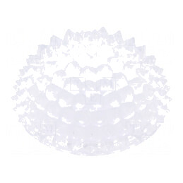 Lentilă LED Rotundă Transparentă cu Soclu