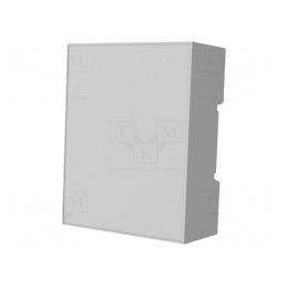Carcasă pentru șină DIN gri 90x71.1x32mm 4 module | Electronic-mag.ro | Componente Electronice