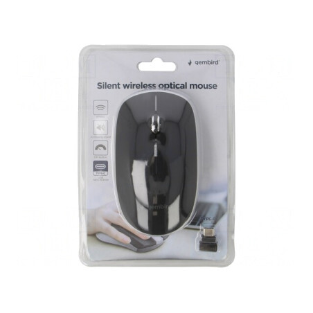 Mouse Optic Negru USB-C Fără Fir 10m 4 Butoane | Electronic-mag.ro | Componente Electronice