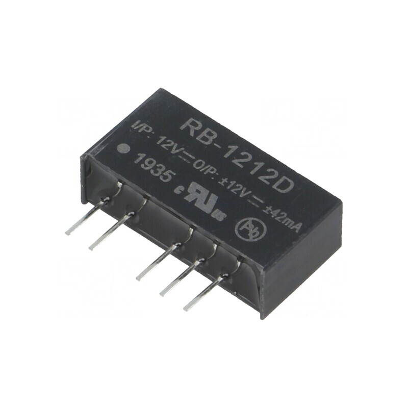 Convertor DC/DC 1W 12V -12V | Electronic-mag.ro | Componente Electronice