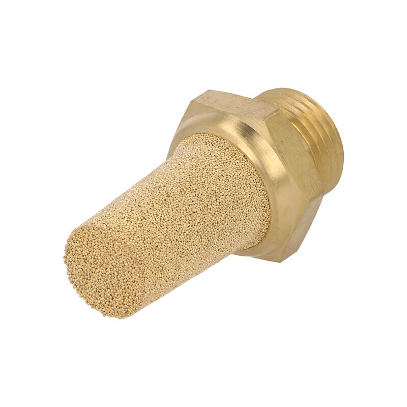 Amortizor de zgomot 10 bar BSP 3/8 exterior | Electronic-mag.ro | Componente Electronice