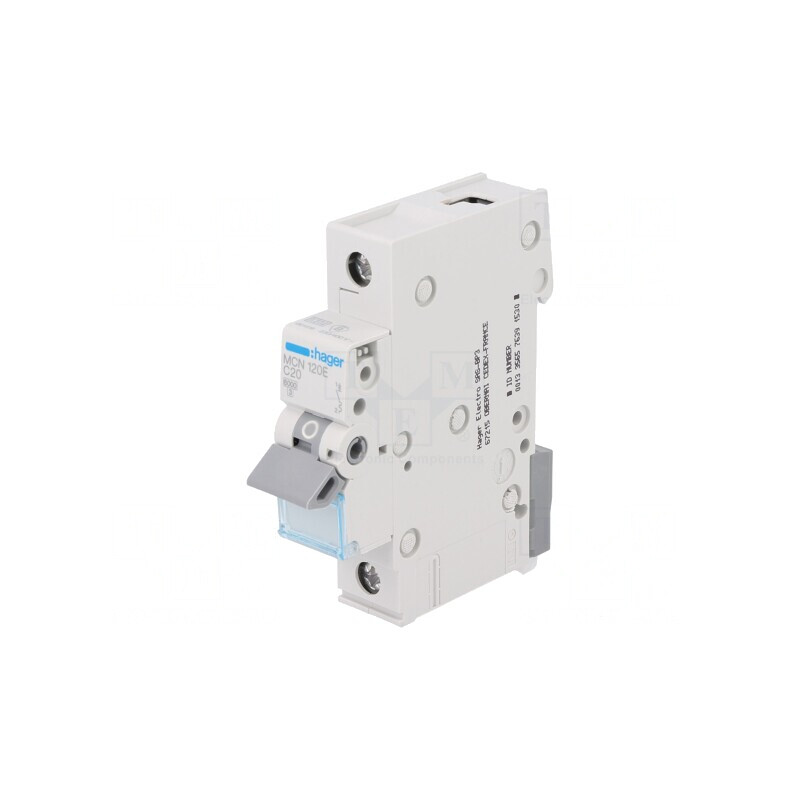 Întrerupător Supracurent 20A 230/400V 1P 6kA | Electronic-mag.ro | Componente Electronice Întrerupător Supracurent 20A 230/400V 1P 6kA | Electronic-mag.ro | Componente Electronice
