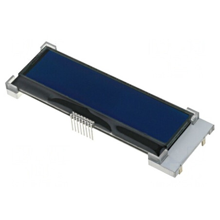 Afișaj LCD Alfanumeric 16x2 Albastru LED | Electronic-mag.ro | Componente Electronice