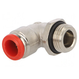 Racord Push-in Unghiular Alamă Nichelată 20bar | Electronic-mag.ro | Componente Electronice
