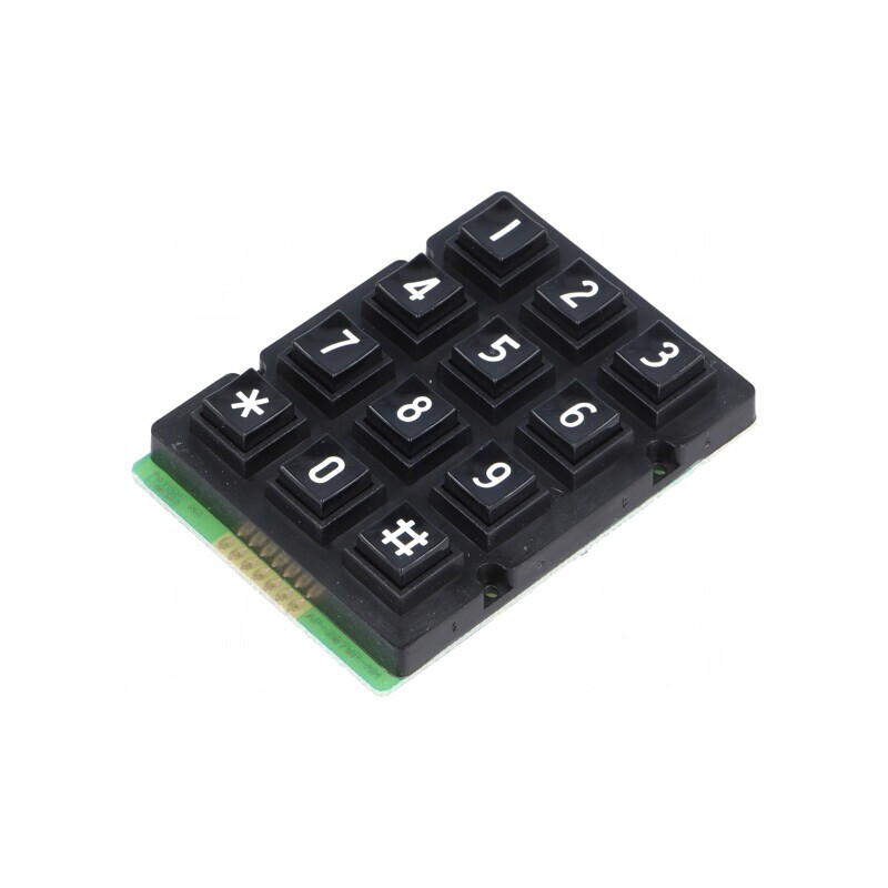 Tastatură Plastic 12 Butoane 20mA | Electronic-mag.ro | Componente Electronice Tastatură Plastic 12 Butoane 20mA | Electronic-mag.ro | Componente Electronice