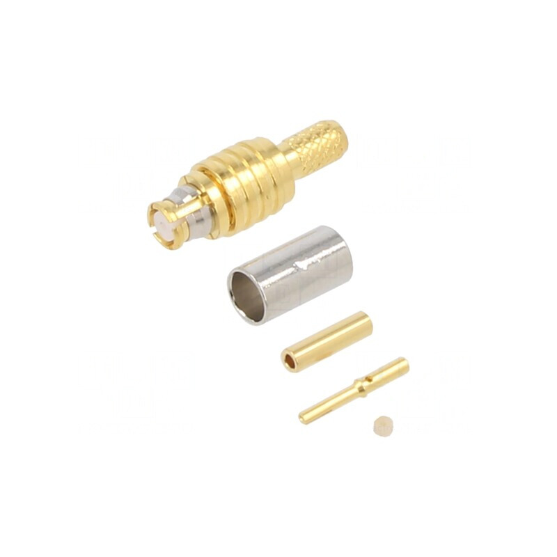 Mufă coaxială mamă 50Ω Belden 83265 RG178 RG196 | Electronic-mag.ro | Componente Electronice