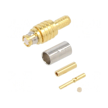 Mufă coaxială mamă 50Ω Belden 83265 RG178 RG196 | Electronic-mag.ro | Componente Electronice
