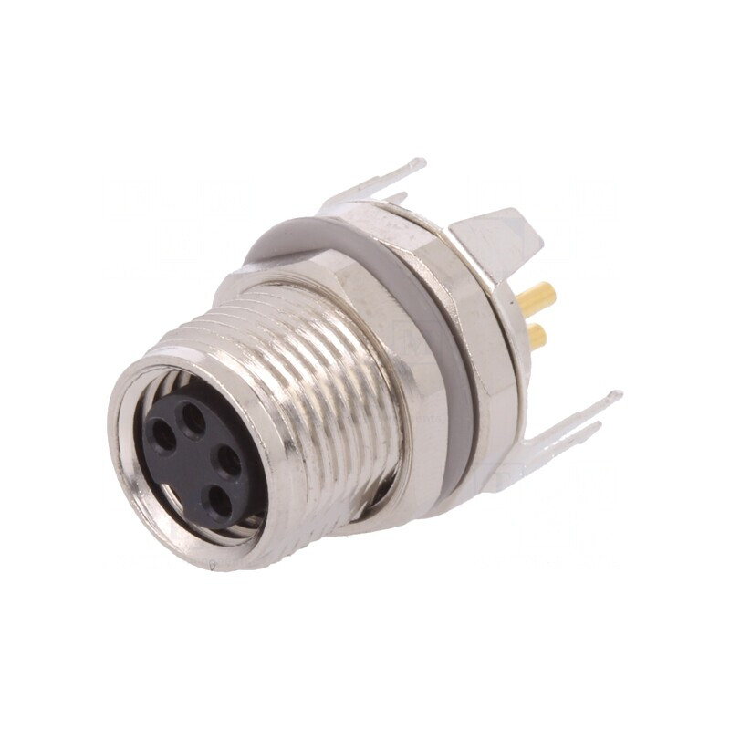 Conector M8 Mamă 4 PIN IP67 30V | Electronic-mag.ro | Componente Electronice Conector M8 Mamă 4 PIN IP67 30V | Electronic-mag.ro | Componente Electronice