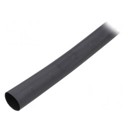 Manșon termocontractabil adeziv negru 12mm 1.2m | Electronic-mag.ro | Componente Electronice