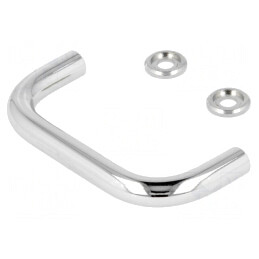Manetă Oțel Cromat Neagră 35mm M4 8mm | Electronic-mag.ro | Componente Electronice