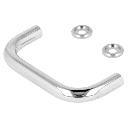 Manetă Oțel Cromat Neagră 35mm M4 8mm | Electronic-mag.ro | Componente Electronice